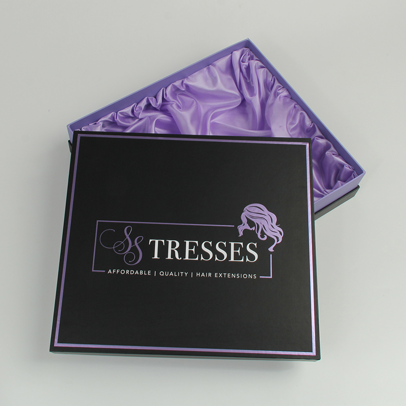 Коробки для париков Пользовательская упаковка с логотипом Коробка для париков Коробка для волос