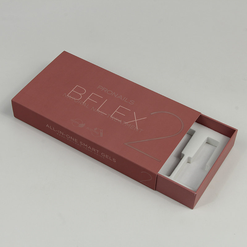 Коробка для лака для ногтей с жестким картонным ящиком индивидуальной конструкции с вкладышем из пеноматериала EVA